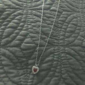 Swarovski Red Heart Pendant